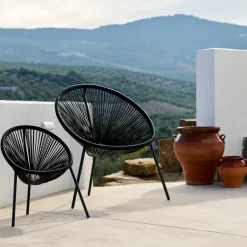 CASA ACAPULCO Poltrona Lounge Set Di 2 Arena- Sedie Lounge