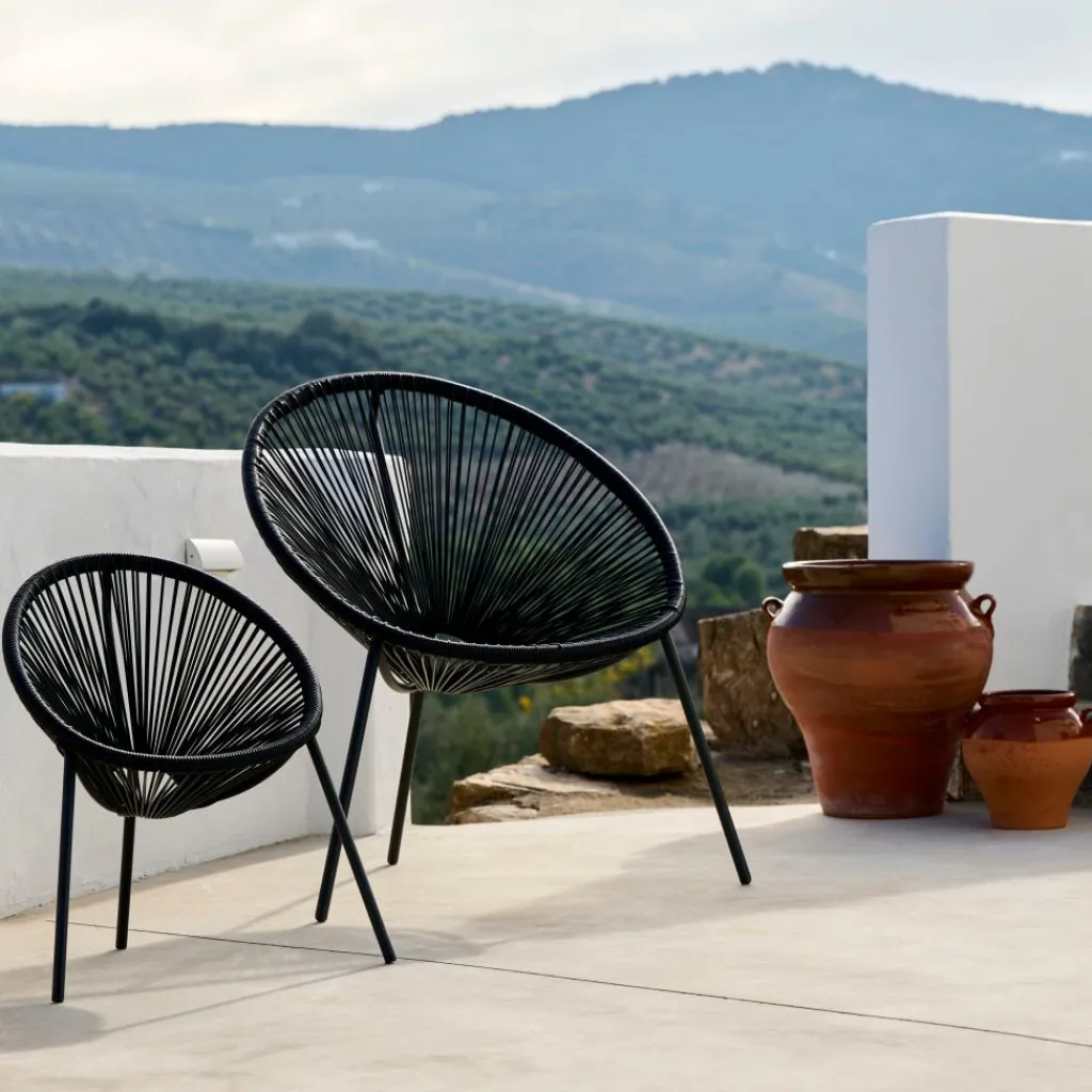 CASA ACAPULCO Poltrona Lounge Set Di 2 Arena- Sedie Lounge