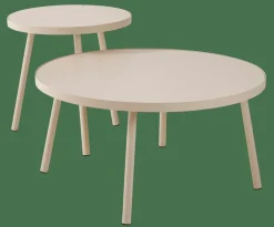 CASA ALEXIS Tavolino Beige- Tavolini