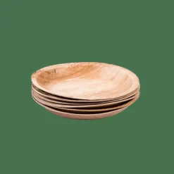 CASA ARECA LEAF Piatti Set Di 6 Naturale- Piatti