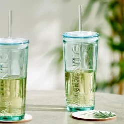CASA AUTHENTIC Vetro 50 CL Trasparente- Bicchieri Da Acqua