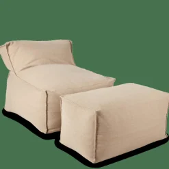 CASA BAGIE Poltrona A Sacco Beige- Poltrone|Pouf