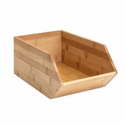 CASA BAMBOO Cassettiera 2 Cassetti Naturale- Cassettiere