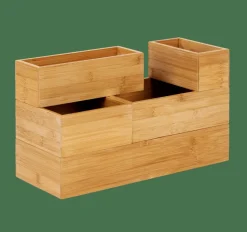 CASA BAMBOO Organiser Per Cassetto Naturale- Accessori Da Cucina