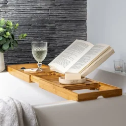 CASA BAMBOO Scatola Portatutto Vaso Per Erbe Naturale- Contenitore Per Alimenti|Scatole Conserva Vivande