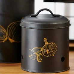CASA BAMBOO Scatola Portatutto Vaso Per Erbe Naturale- Contenitore Per Alimenti|Scatole Conserva Vivande