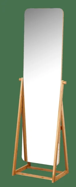 CASA BAMBOO Specchio A Figura Intera Marrone- Specchi