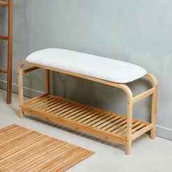 CASA BAMBOO Tappetino Bagno Naturale- Tappeti Per Bagno