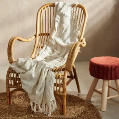 CASA BANDUNG Poltrona Lounge Naturale- Poltrone|Divani