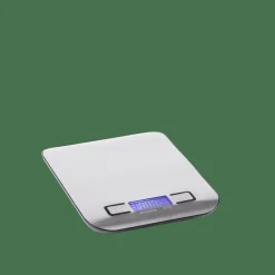 CASA BASIC Bilancia Da Cucina Digitale Metallico, Argentato- Strumenti Da Cucina