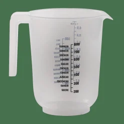 CASA BASIC Misurino 1L Trasparente- Strumenti Da Cucina