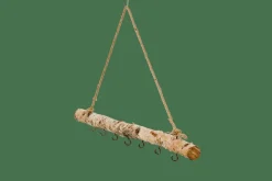 CASA BIRCH Ramo Con 7 Ganci Naturale- Decorazione Da Appendere|Autunno