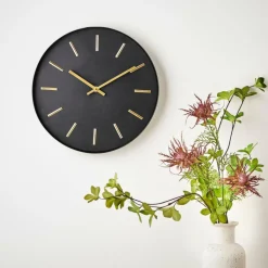 CASA BLACK Orologio Da Parete Nero- Orologi