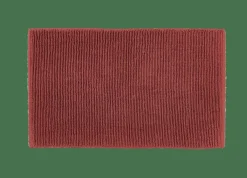 CASA B-LUX Tappetino Bagno Bordeaux- Tappeti Per Bagno