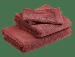 CASA B-LUX Telo Da Bagno Rosso- Teli