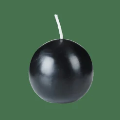 CASA BOLA Candela Sferica Nero- Candele