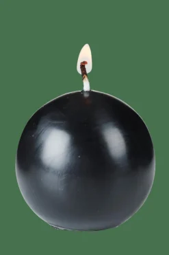 CASA BOLA Candela Sferica Nero- Candele