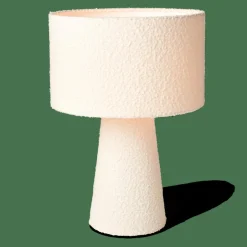 CASA BOUCLE LUME Lampada Da Tavolo Bianco- Lampade Da Tavolo