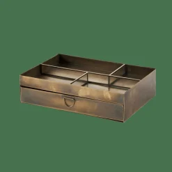 CASA BRASS Portaoggetti Bronzo- Scatole|Portadocumenti