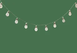 CASA BULB Filo Luminoso Solare 10 Leds Trasparente- Illuminazione Esterna