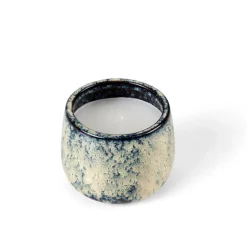 CASA CERAMIC Candela In Vaso Blu- Candele