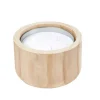 CASA CITRONELLA WOOD Candela Da Esterni Bianco- Candele Da Giardino