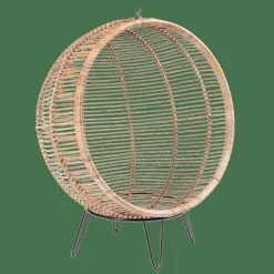 CASA COZIE Poltrona Lounge Naturale- Poltrone|Divani