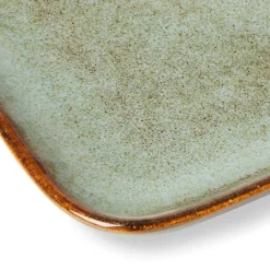 CASA COZY GREEN Piatto Verde- Piatti