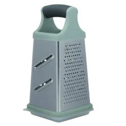 CASA CUISINO Grattugia A Torre Con Cassetto Menta- Strumenti Da Cucina