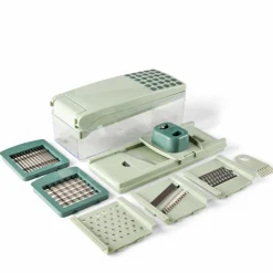 CASA CUISINO Leccapentola Set Da 2 Menta, Verde Scuro- Strumenti Da Cucina