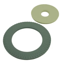CASA CUISINO Sottopentola Set Da 2 2 Colori Menta, Verde Scuro- Sottopentole