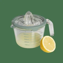 CASA CUISINO Spremiagrumi 500 Ml Verde, Trasparente- Spremere