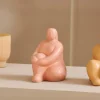 CASA DIVA Ceramica Decorativa Rosa- Figurine Decorative