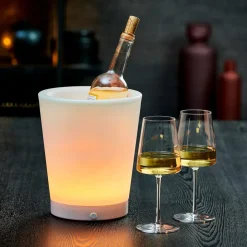CASA DIVINO Beccuccio Salvagocce Set Di 5 Argentato- Accessori Per Vino