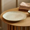 CASA EARTH MARL Piatto Piano Crema- Piatti