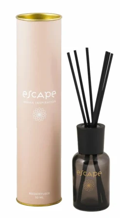 CASA ESCAPE INDIAN INSPIRATION Candela Profumata In Vaso Nero, Rame, Multicolore- Candele Profumate|Candele