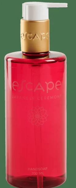 CASA ESCAPE JAPANESE CEREMONY Sapone In Dispenser Rosso- La Cura Del Corpo