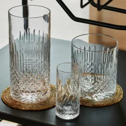 CASA FANCY Cannucce Con Spazzola Dorato- Accessori Per Cocktail