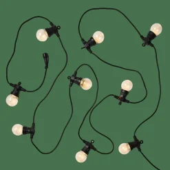 CASA FESTA Filo Luminoso Con 10 Luci Led 8 Funzioni- Fili Luminosi