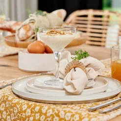 CASA FINE Cucchiaini Per Caffè Set Di 6 Argentato- Set Di Posate|Aperitivo E Tapas