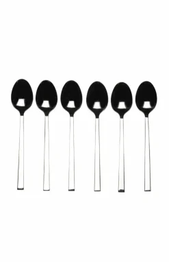 CASA FINE Forchette Per Dolci Set Di 6 Argentato- Set Di Posate|Aperitivo E Tapas
