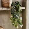 CASA FITTONIA Ghirlanda Di Foglie Verde- Piante Artificiali|Rami Artificiali