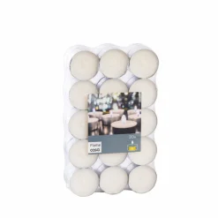 CASA FLAME Lumini Set Di 100 Bianco- Candele