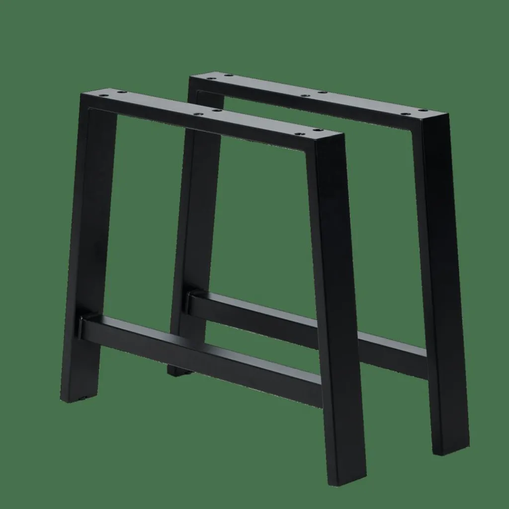 CASA FORMAX Tavolo Da Giardino Con Gambe A Nero- Tavoli Da Giardino