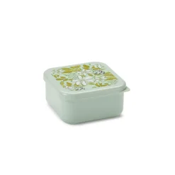 CASA FRESHMOOD Contenitori X Snack Set Da 3 Seafoam + Stampa Loulou Colore: Seafoam- Scatole Conserva Vivande