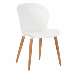 CASA FRIDA / FRAY Set/4 Gambe Nero Nero- Sedie Da Pranzo|Sedie Da Giardino