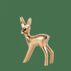 CASA GOLDY Decorativo Cervo Dorato- Figurine Decorative