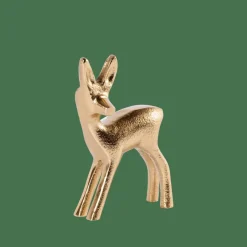 CASA GOLDY Decorativo Cervo Dorato- Figurine Decorative