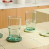 CASA GREEN Vetro 44 CL Verde- Bicchieri Da Acqua