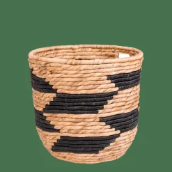 CASA GUATEMALA Cesto Nero, Naturale- Cesti Portatutto
